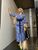 Жіночий костюм двійка зі спідницею колір електрик р.50/52 451888 451888 фото