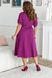 Жіноча сукня міді фіолетового кольору розмір р.48/50 374437 382177 фото 2