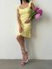 Жіноча сукня з прошви колір жовтий р.42 437875 437875 фото 3