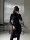 Жіноча утеплена сукня міні колір чорний р.42/44 455129 455129 фото 3