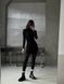 Жіноча утеплена сукня міні колір чорний р.42/44 455129 455129 фото 6
