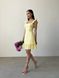 Жіноча сукня з прошви колір жовтий р.42 437875 437875 фото 1
