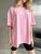 Женская базовая футболка цвет розовый р.42/46 452428 452428 фото