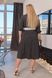 Жіноча сукня із софту колір чорний р.50/52 455154 455154 фото 1