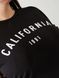 Жіноча футболка California колір чорний р.48/50 432456 432456 фото 3