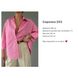 Жіноча базова сорочка з бавовни колір рожевий р.42/46 449326 449326 фото 3