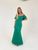 Жіноча вечірня сукня корсет зеленого кольору 372849 372849 фото