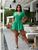 Жіночий комбінезон із шортами колір зелений р.48/50 440320 440320 фото