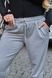 Жіночі спортивні штани колір сірий р.60/62 444364 444364 фото 2