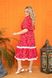 Жіноча сукня з мереживом колір червоний 437488 437488 фото 2