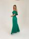 Женское вечернее платье корсет зеленого цвета 372849 372849 фото 7