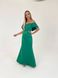Жіноча вечірня сукня корсет зеленого кольору 372849 372849 фото 4