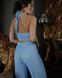 Жіночий піжамний костюм трійка «Dominica» колір блакитний р.L 453327 453327 фото 6