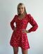 Жіноча сукня із софту колір червоний р.42/44 452958 452958 фото 6