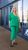 Жіночий костюм двійка із софт-котону колір трава р.48/50 456155 456155 фото