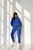 Жіночий костюм худі+джогери колір електрик р.L 421079 421079 фото