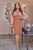 Жіноча сукня приталеного крою колір капучино р.48/50 447419 447419 фото