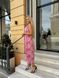 Жіноча сукня із шовкового софту колір рожевий р.42/44 459616 459616 фото 3