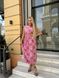 Жіноча сукня із шовкового софту колір рожевий р.42/44 459616 459616 фото 1