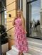Жіноча сукня із шовкового софту колір рожевий р.42/44 459616 459616 фото 2