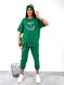 Жіночий спортивний костюм двійка зеленого кольору р.46/48 363257 431537 фото 7