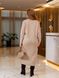 Жіноча сукня міді з ангори колір бежевий р.64/66 448728 448728 фото 3