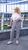 Женские льняные брюки цвет серый р.48/50 455571 455571 фото