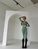 Жіночий костюм легінси топ та кофта колір хакі р.42/44 451031 451031 фото