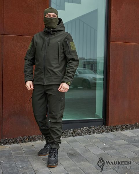 Чоловічий костюм Xtone SOFTSHELL Tiger T3 колір хакі р.XL 442244 442244 фото