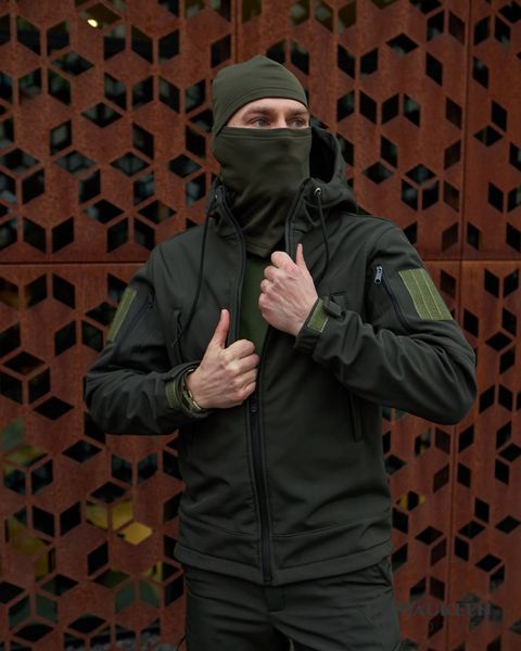 Чоловічий костюм Xtone SOFTSHELL Tiger T3 колір хакі р.XL 442244 442244 фото