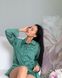 Жіноча піжама з шпателю Carla зеленого кольору р.L 378131 378131 фото 5