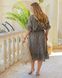 Жіноча вільна сукня із софту колір оливка р.60/62 436708 436708 фото 4