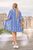 Жіночий костюм трійка з шортами колір синій р.50/52 459500 459500 фото