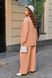 Жіночий костюм брюки та піджак колір беж р.60/62 444352 444352 фото 3