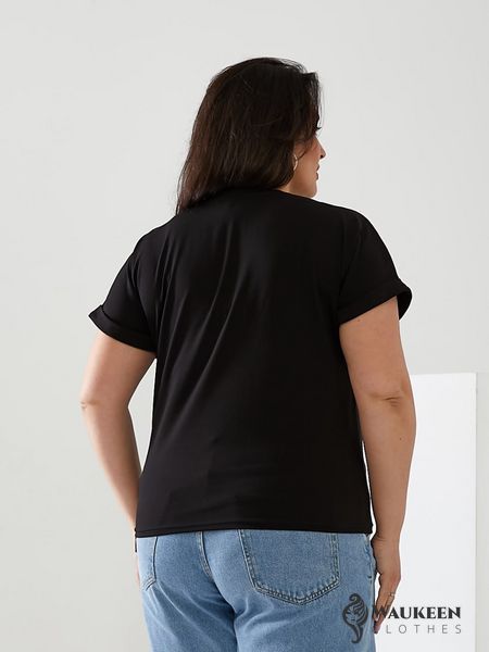 Жіноча футболка FACE колір чорний 433029 433029 фото