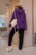 Жіночий прогулянковий костюм двонитка фіолетового кольору 396864 396864 фото 2