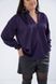 Жіноча сорочка із шовку армані колір фіолетовий р.44/48 446628 446628 фото 1