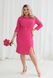 Жіноча сукня приталеного крою колір рожевий р.48/50 451539 451539 фото 1