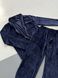 Жіноча піжама двійка плюш велюр колір синій р.42/44 452517 452517 фото 4