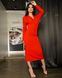 Жіноча сукня червоного кольору р.40 372890 372890 фото 4