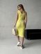 Жіночий сарафан міді колір лимонний 433000 433000 фото 1