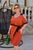 Жіноча сукня з поясом колір теракот р.56/58 437739 437739 фото