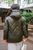 Жіноча осіння куртка колір хакі р.48/50 439246 439248 фото