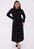 Жіноча трикотажна сукня колір чорний р.50/52 454584 454584 фото
