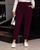 Жіночі штани джогери колір марсала р.50/52 442358 442358 фото