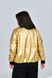 Жіноча куртка колір золотий р.48/50 453427 453427 фото 2