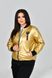 Жіноча куртка колір золотий р.48/50 453427 453427 фото 1