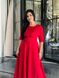 Жіноча сукня міді з креп-костюмки колір червоний р.52 444713 444713 фото 3