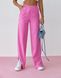 Жіночі штани палаццо колір рожевий р.M 437981 437978 фото 1