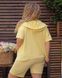 Жіночий костюм трійка колір пастельно-жовтий р.60/62 434307 434307 фото 4